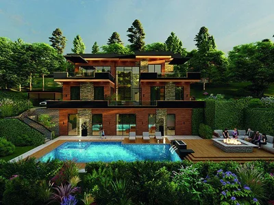Zespół mieszkaniowy New complex of first-class villas with swimming pools in Durusu area, Istanbul, Türkiye