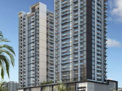Zespół mieszkaniowy New residence Maison with swimming pools close to the downtown, JVC, Dubai, UAE