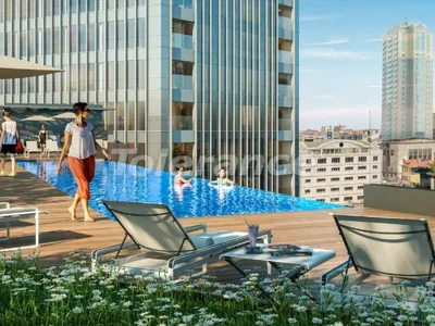 Wohnanlage Luxuswohnungen in Şişli, Istanbul in einem Komplex mit Infrastruktur, in Ratenzahlung vom Entwickler