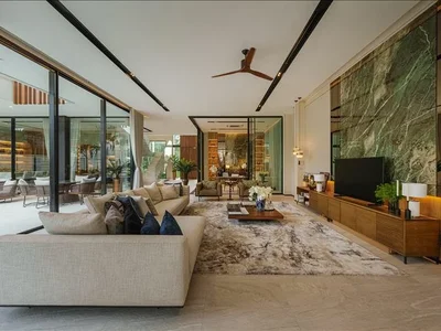 Complejo residencial Complex of villas with swimming pools in a convenient area of Phuket, Thailand