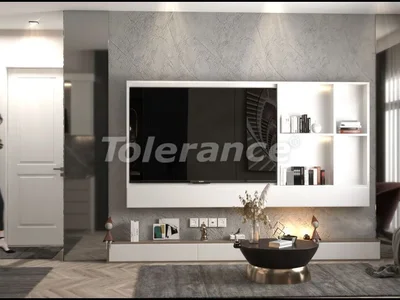 Complexe résidentiel Appartements du promoteur 1+1, 2+1 à Tece, Mersin avec piscine