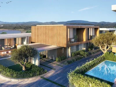 Wohnanlage New residential complex of townhouses with a private beach in Bodrum, Muğla, Turkey