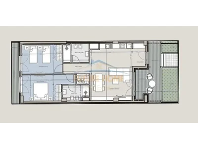 Apartment building Baks Bay, Rana e Hedhun