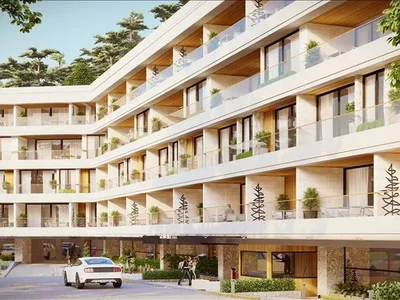 Wohnanlage New residence with swimming pools and around-the-clock security in a prestigious area, near the marina and the promenade, Fethiye, Turkey