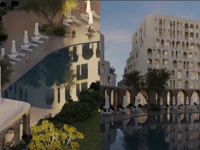 Edificio de apartamentos One Orikum Bay Residences — Harmony Between Sea and Heritage