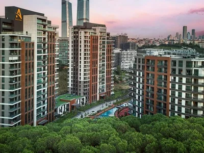 Zespół mieszkaniowy Apartamenty klasy PREMIUM w centrum Stambułu w kompleksie Avrupa Saklı Vadi.