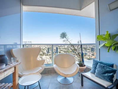 Wohnviertel Duplex gindi tlv vue panoramique