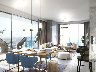 Residential complex High-rise complex 1st Residences with a swimming pool near a metro station, Zabeel, Dubai, UAE