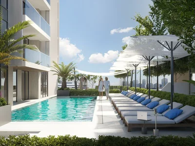 Wohnanlage New residence LUM1NAR with swimming pools close to the beach and Dubai Marina, JVT, Dubai, UAE