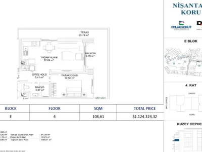 Complexe résidentiel Exclusive from our company! Apartments in the Nisantasi Koru project.