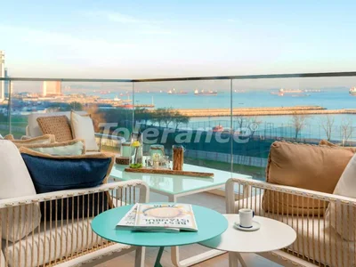 Residential complex Luxurious apartments in Istanbul with sea views, with the possibility of obtaining Turkish citizenship