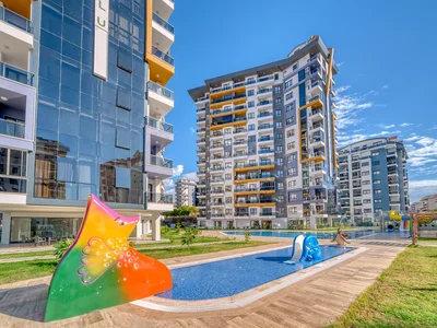 Apartamentowiec Apartamenty z Widokiem na Morze w Centrum Mahmutlar, Alanya