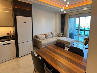Zespół mieszkaniowy Furnished 1+1 apartment with sea view in Yekta Trade Centre complex.