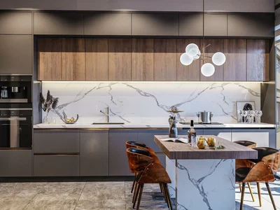 Wohnanlage New apartments in a residence with a swimming pool and a conference room near a highway and Istanbul International Financial Center, Istanbul