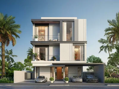 Residential complex New complex of villas and townhouses with a golf course Terra Golf Collection, Jumeirah Golf Estates, Dubai, UAE