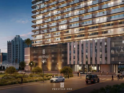 Complexe résidentiel New high-rise The Place Residence close to golf clubs, Dubai Sports City, Dubai, UAE