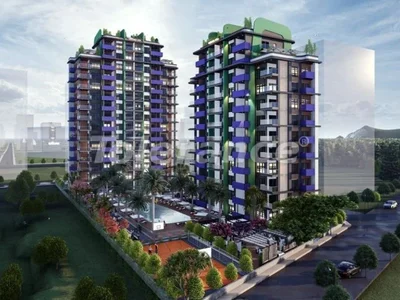 Residential complex Apartments from the developer 2+1 in Mezitli, Mersin in a complex with infrastructure and with a pool