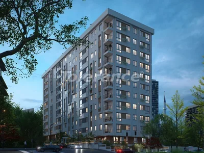 Wohnanlage Moderne Apartments 1+1, 2+1 in Gaziosmanpaşa, Istanbul in Ratenzahlung vom Bauträger