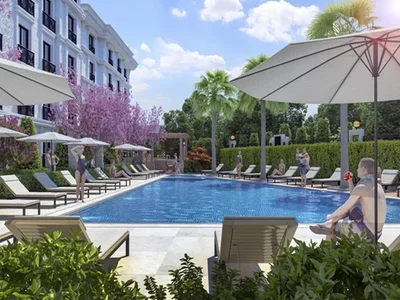 Zespół mieszkaniowy Ready-to-move apartments and duplexes with two bedrooms, 50 meters from the sea.