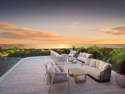 Complexe résidentiel New residential complex with a swimming pool, a garden and a sea view, Phuket, Thailand
