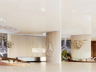 Immeuble Mercedes-Benz Places by Binghatti — Downtown Dubai