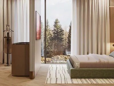 Residential complex New complex of townhouses with a fitness center close to a forest, Istanbul, Turkey