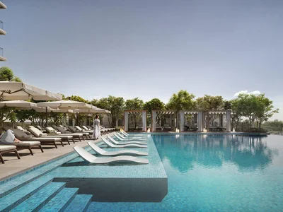 Wohnanlage Townhouses in new Golf Acres Residence with a golf course, parks and swimming pools, Emaar South, Dubai, UAE