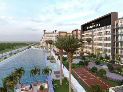 Complejo residencial Investment apartments in The Community at 7% per annum in the heart of the Motor City area, Dubai