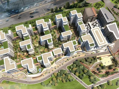 Complejo residencial 1+1 apartment in the Topkapi 29 complex in the center of Istanbul.