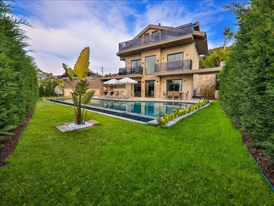 Residential complex Complex of furnished villas with two swimming pools close to the beach, Fethiye, Turkey