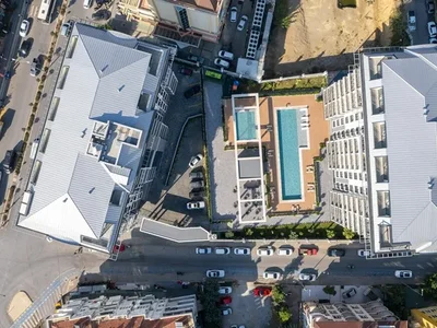 Zespół mieszkaniowy Apartments in the PREMIUM CLASS Royal Towers complex in the center of Alanya.