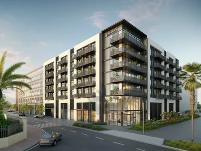 Жилой комплекс Современный жилой комплекс Belmont Residences в тихом и спокойном районе с парками и школами, JVT, Дубай, ОАЭ