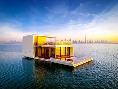Жилой комплекс Плавучие виллы с подводными нижними этажами, зонами отдыха и джакузи, The World Islands, Дубай, ОАЭ