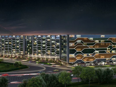 Zespół mieszkaniowy Residential complex with garden and park views, close to shopping centers and universities, Kucukcekmece, Istanbul, Turkey