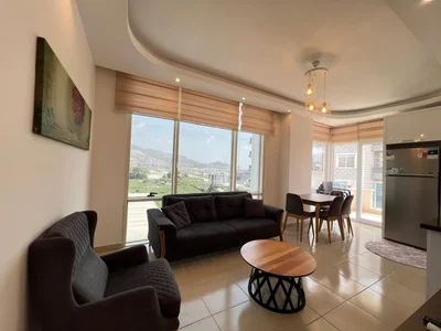 Wohnanlage Furnished 1+1 apartment in the Yekta Blue 4 Residence complex.