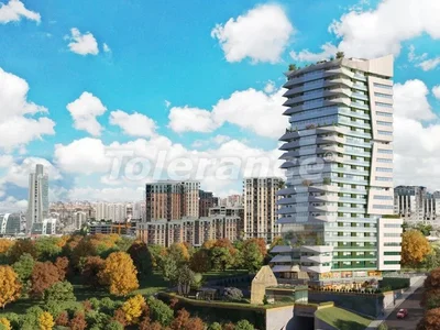 Residential complex Apartments 1+1, 2+1, 3+1 in Ataşehir, İstanbul in a financial centre from the developer