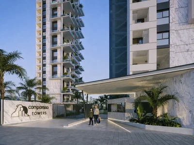 Residential complex Camporrosso Towers  Contemporary Seafront Residential Complex in Calpe