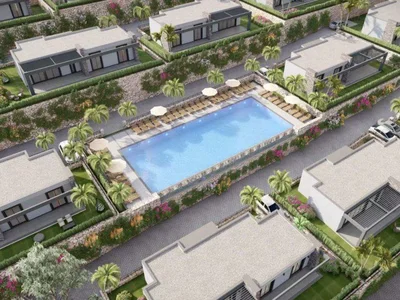 Wohnanlage Complex of villas with a swimming pool in the center of Bodrum, Turkey