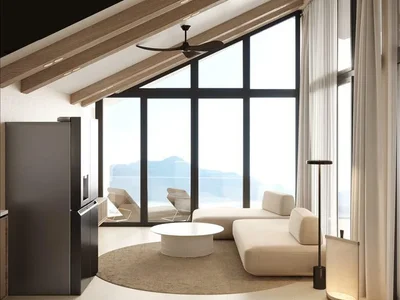 Wohnanlage New complex of villas with swimming pools and panoramic views close to the beaches, Samui, Thailand