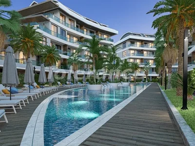 Complejo residencial Modern ready to move in apartments 1+1, 2+1, 3+1 and 4+1 in Oba, Alanya in a complex from the developer