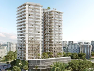 Жилой комплекс Новый комплекс меблированных апартаментов Cove Grand с бассейнами, зонами отдыха и мини-гольфом, Dubai Land Residence Complex, ОАЭ