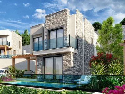 Wohnanlage Villas with private pools and parking spaces, in the tranquil and picturesque town of Gulluk, Milas, Turkey