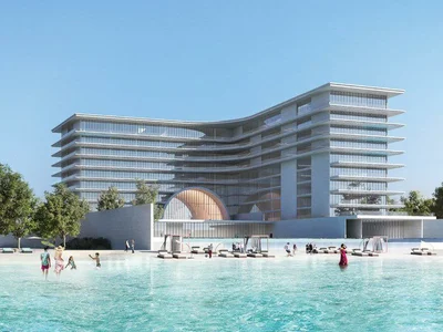 Complexe résidentiel New residence Armani Beach Residences with a private beach and swimming pools, Palm Jumeirah, Dubai, UAE