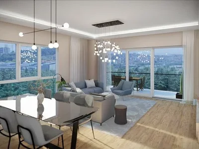 Wohnanlage New residence with a fitness room and kids' playgrounds in the center of Istanbul, Turkey