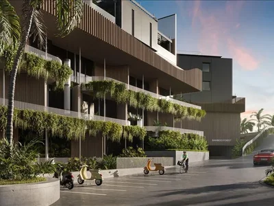Complejo residencial New residential complex with swimming pools, gardens and a co-working area close to Layan Beach, Phuket, Thailand