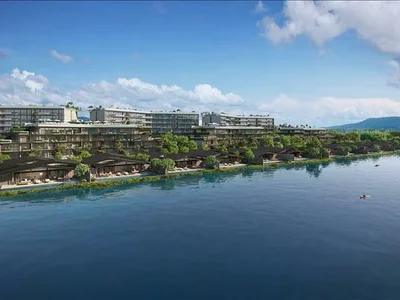 Residential complex New complex of apartments and villas with a beach club surrounded by nature, Phuket, Thailand