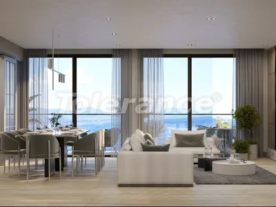 Wohnanlage Moderne Wohnungen 1+1, 2+1, 3+1, 4+1 in İzmir, in einem Komplex mit Infrastruktur und Meerblick