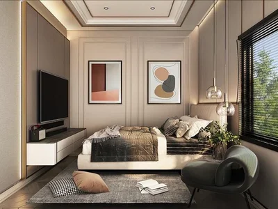 Wohnanlage New complex of villas with swimming pools and gardens, Pattaya, Thailand