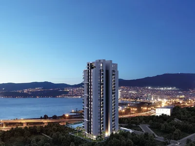 Apartment building Chic Sea-View Apartments in İzmir Konak near the Metro Station