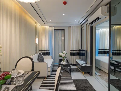 Wohnanlage Luxury residential complex of furnished apartments 500 meters from Jomtien Beach in Pattaya, Thailand